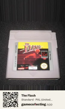 The Flash Game Boy, PAL cartridge label