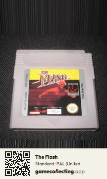 The Flash Game Boy, PAL cartridge label