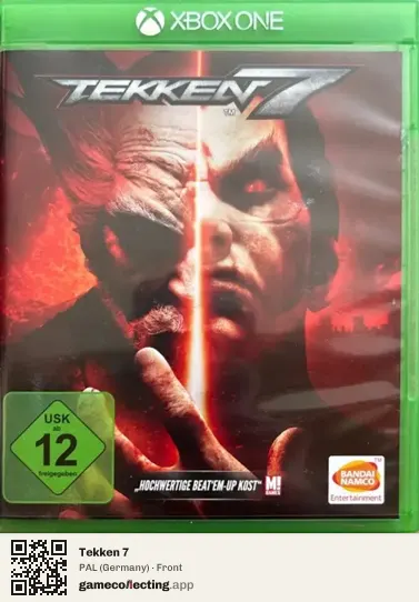 Tekken 7 Xbox One, Germany box front