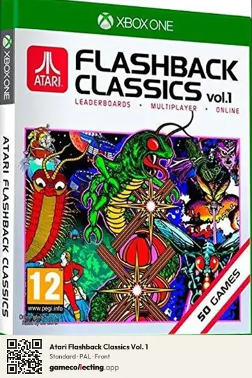 Atari Flashback Classics Vol. 1 Xbox One, PAL box front