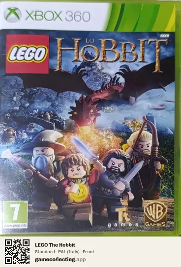 LEGO The Hobbit Xbox 360, Italy box front
