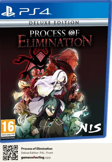 Process of Elimination PlayStation 4, PAL box front