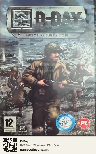 D-Day Computer, PAL box front