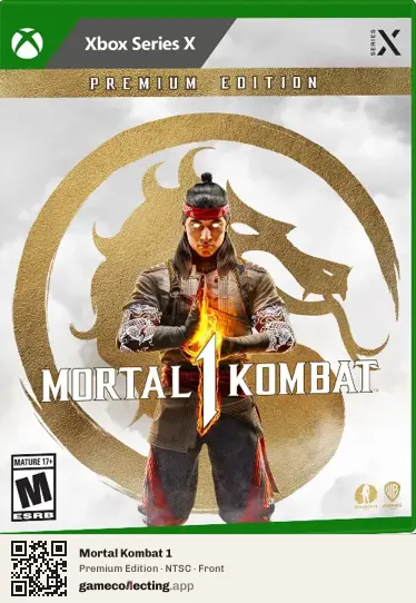 Mortal Kombat 1 Xbox Series X, NTSC box front