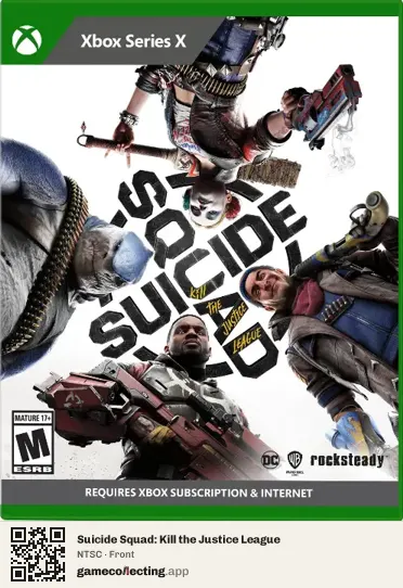 Suicide Squad: Kill the Justice League Xbox Series X, NTSC box front