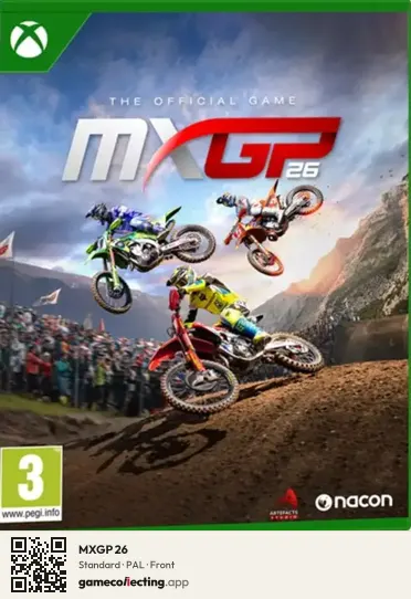 MXGP 26 Xbox Series X, PAL box front