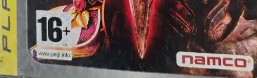 Soulcalibur IV, the USK square on its front