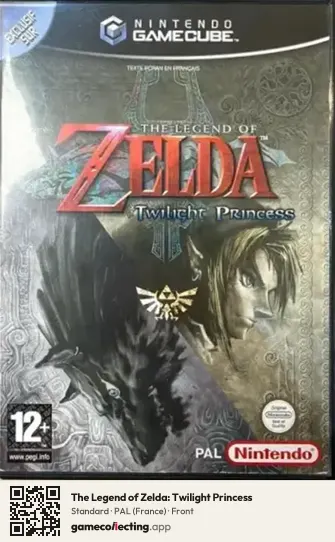 The Legend of Zelda: Twilight Princess Nintendo GameCube, France box front