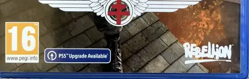 Sniper Elite: Resistance, the PEGI square on its front