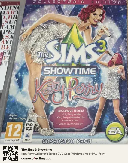 The Sims 3: Showtime Computer, PAL box front