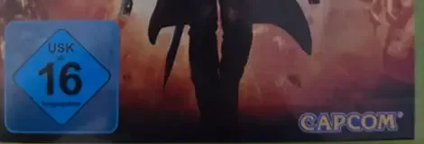 DmC: Devil May Cry, the USK square on its front