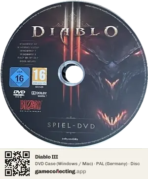 Diablo III Computer, PAL disc