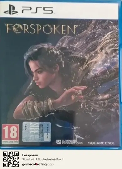 Forspoken PlayStation 5, Australia box front