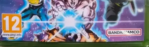 Dragon Ball: Sparking! Zero, the PEGI square on its front