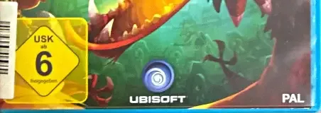 Rayman Legends, the USK square on its front