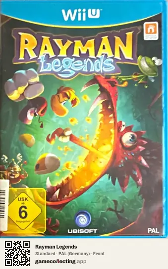Rayman Legends Nintendo Wii U, Germany box front