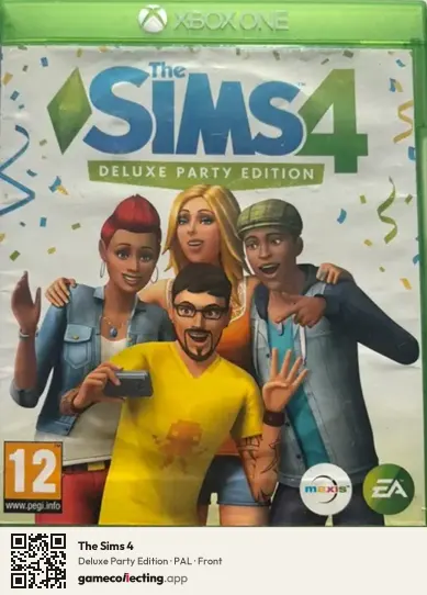 The Sims 4 Xbox One, PAL box front