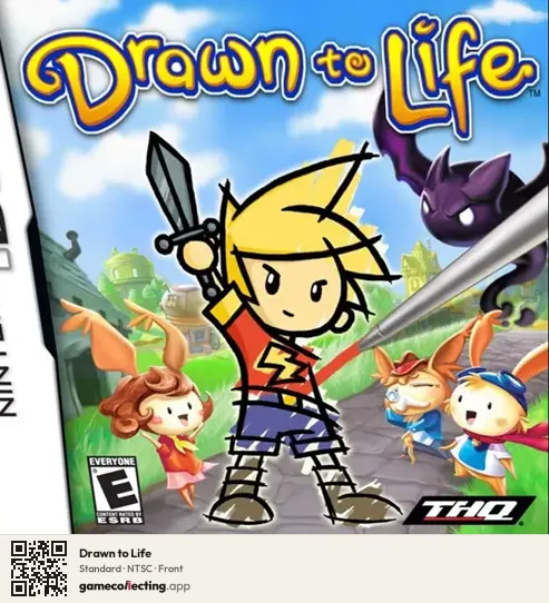 Drawn to Life Nintendo DS, NTSC box front
