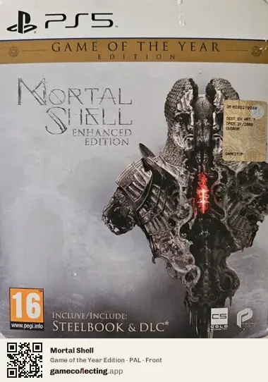 Mortal Shell PlayStation 5, PAL box front