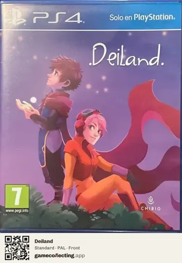 Deiland PlayStation 4, PAL box front