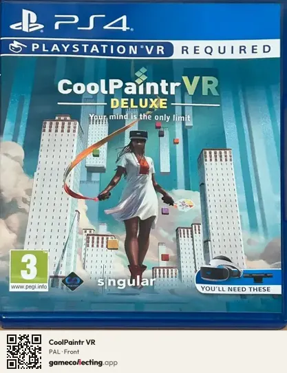 CoolPaintr VR PlayStation 4, PAL box front