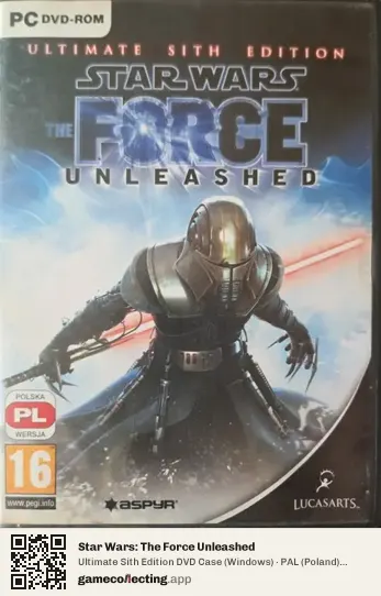 Star Wars: The Force Unleashed Computer, Poland box front