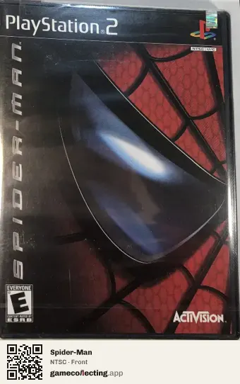 Spider-Man PlayStation 2, NTSC box front