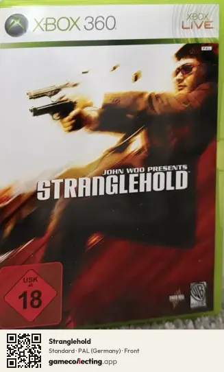 Stranglehold Xbox 360, Germany box front