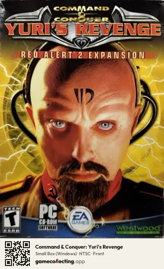 Command & Conquer: Yuri's Revenge Computer, NTSC box front