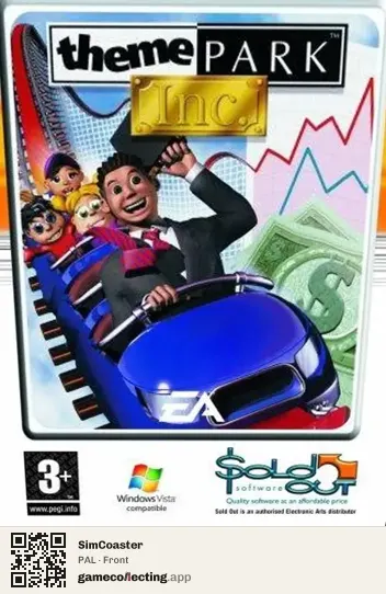 SimCoaster Computer, PAL box front