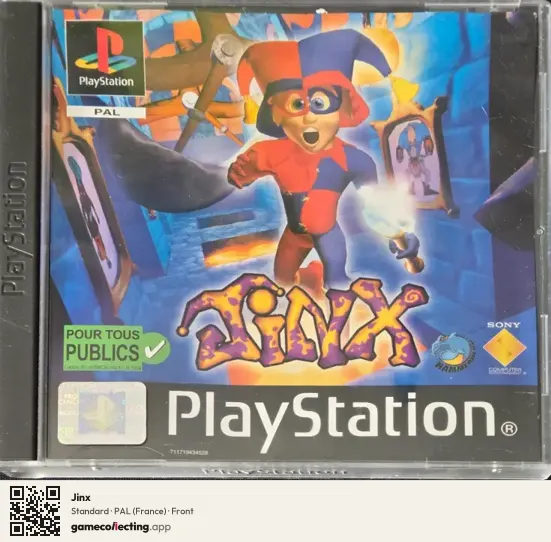 Jinx PlayStation, France box front