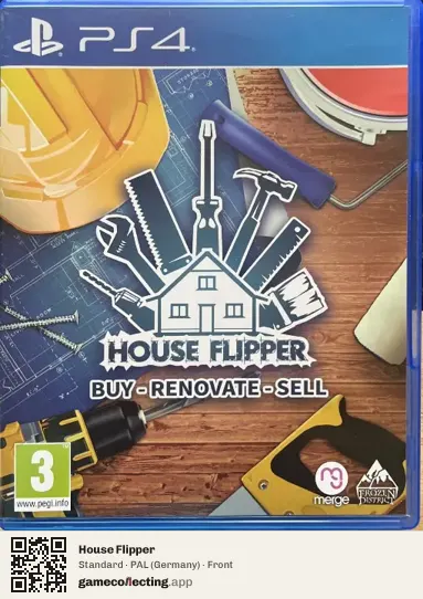 House Flipper PlayStation 4, Germany box front