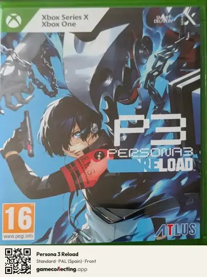 Persona 3 Reload Xbox Series X, Spain box front