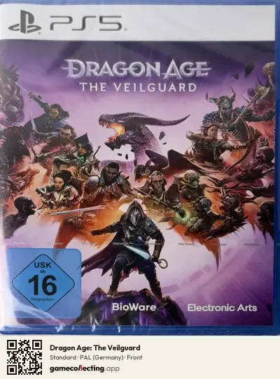 Dragon Age: The Veilguard PlayStation 5, Germany box front