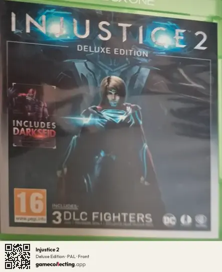 Injustice 2 Xbox One, PAL box front
