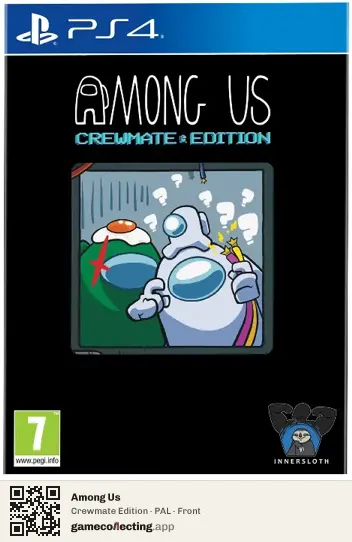 Among Us PlayStation 4, PAL box front