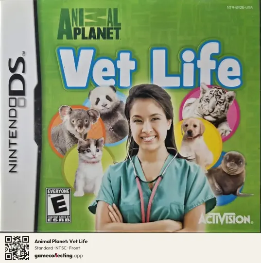 Animal Planet: Vet Life Nintendo DS, NTSC box front