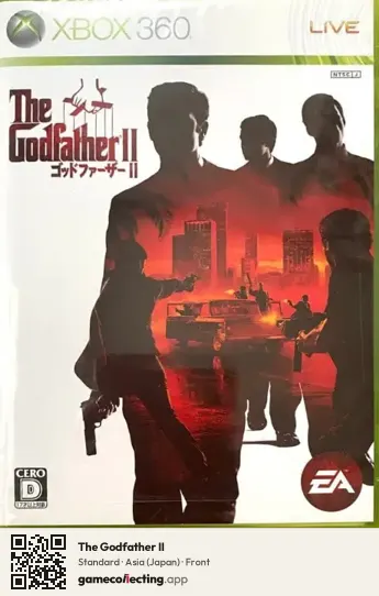 The Godfather II Xbox 360, Asia box front