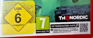 SpongeBob SquarePants: Titans of the Tide, the USK square on its front