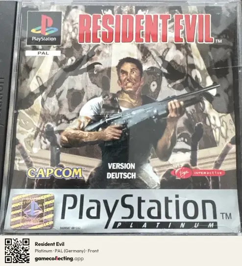 Resident Evil PlayStation, Germany box front