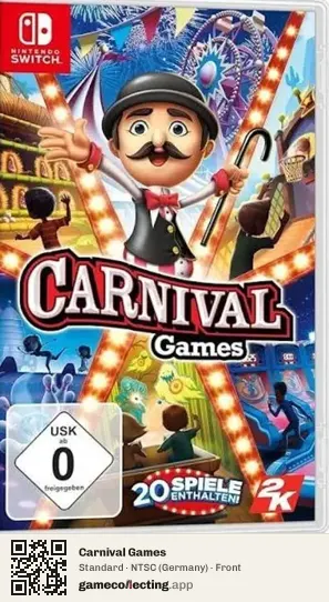 Carnival Games Nintendo Switch, Germany box front