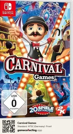 Carnival Games Nintendo Switch, Germany box front