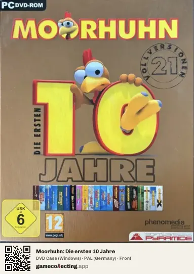 Moorhuhn: Die ersten 10 Jahre Computer, Germany box front