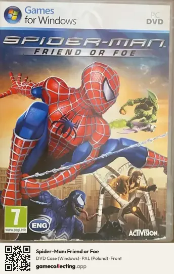 Spider-Man: Friend or Foe Computer, Poland box front