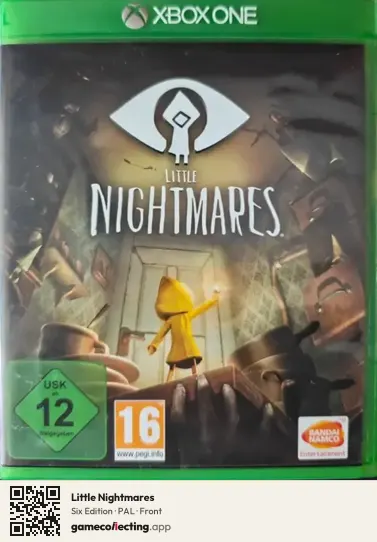 Little Nightmares Xbox One, PAL box front