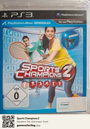 Sports Champions 2 PlayStation 3, Germany box front