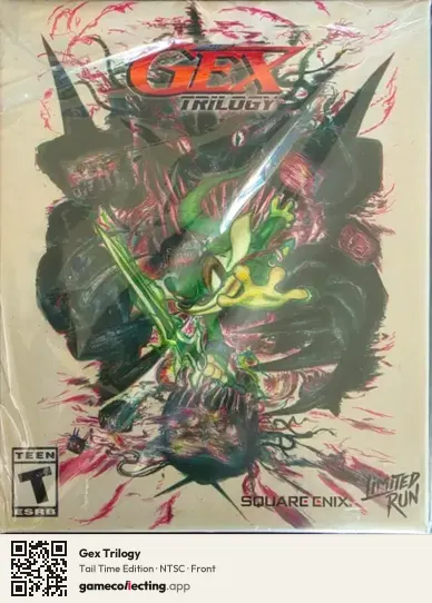 Gex Trilogy PlayStation 5, NTSC box front