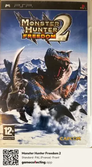 Monster Hunter Freedom 2 PlayStation Portable, France box front
