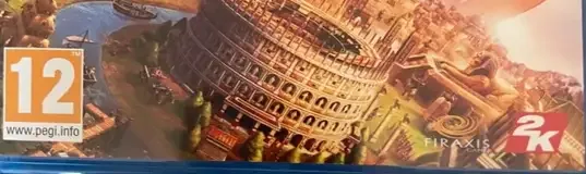 Sid Meier's Civilization VI, the PEGI square on its front