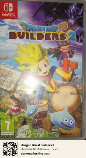 Dragon Quest Builders 2 Nintendo Switch, Europe box front